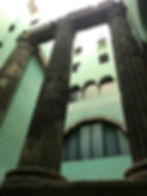 temple of augustus barcelona gothic quarter