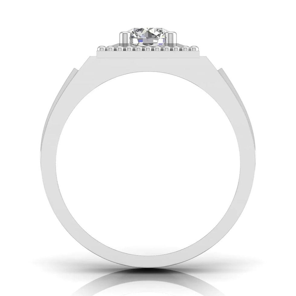 Thumbnail: 1 Carat Solitaire Everyday  Men's Ring