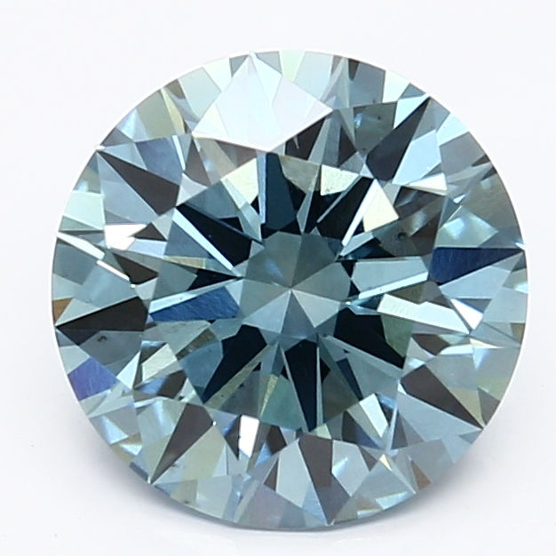 Round 2.22ct F.V.Blue VS1 Lab Grown Diamond