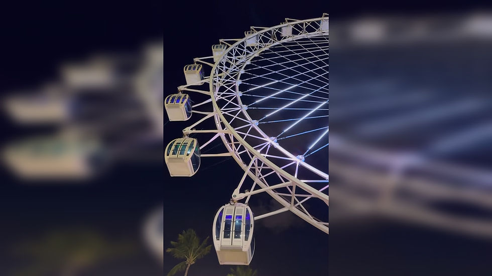 Nova roda gigante de Maceió inicia operações e visa impulsionar turismo no Nordeste