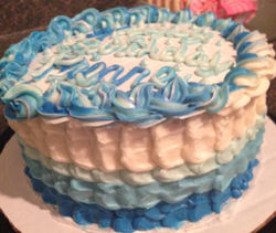 Ombre Cake