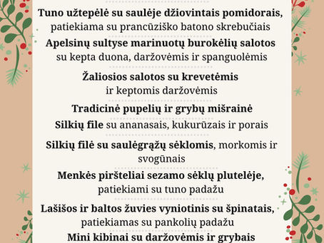 Šventinis pasiūlymas 2025