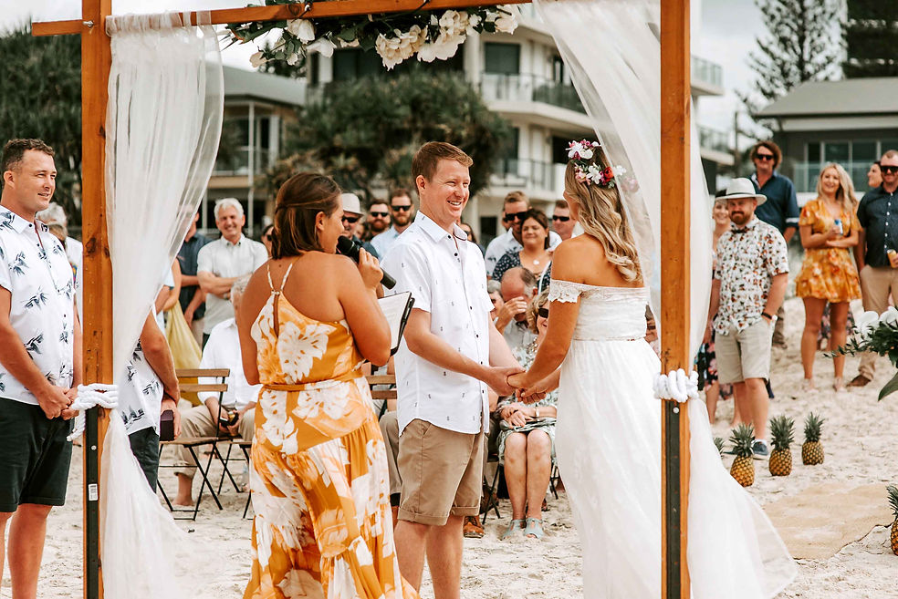 Beach gold coast wedding 22