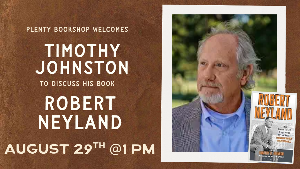Tailgate Author Event: Timothy Johnston