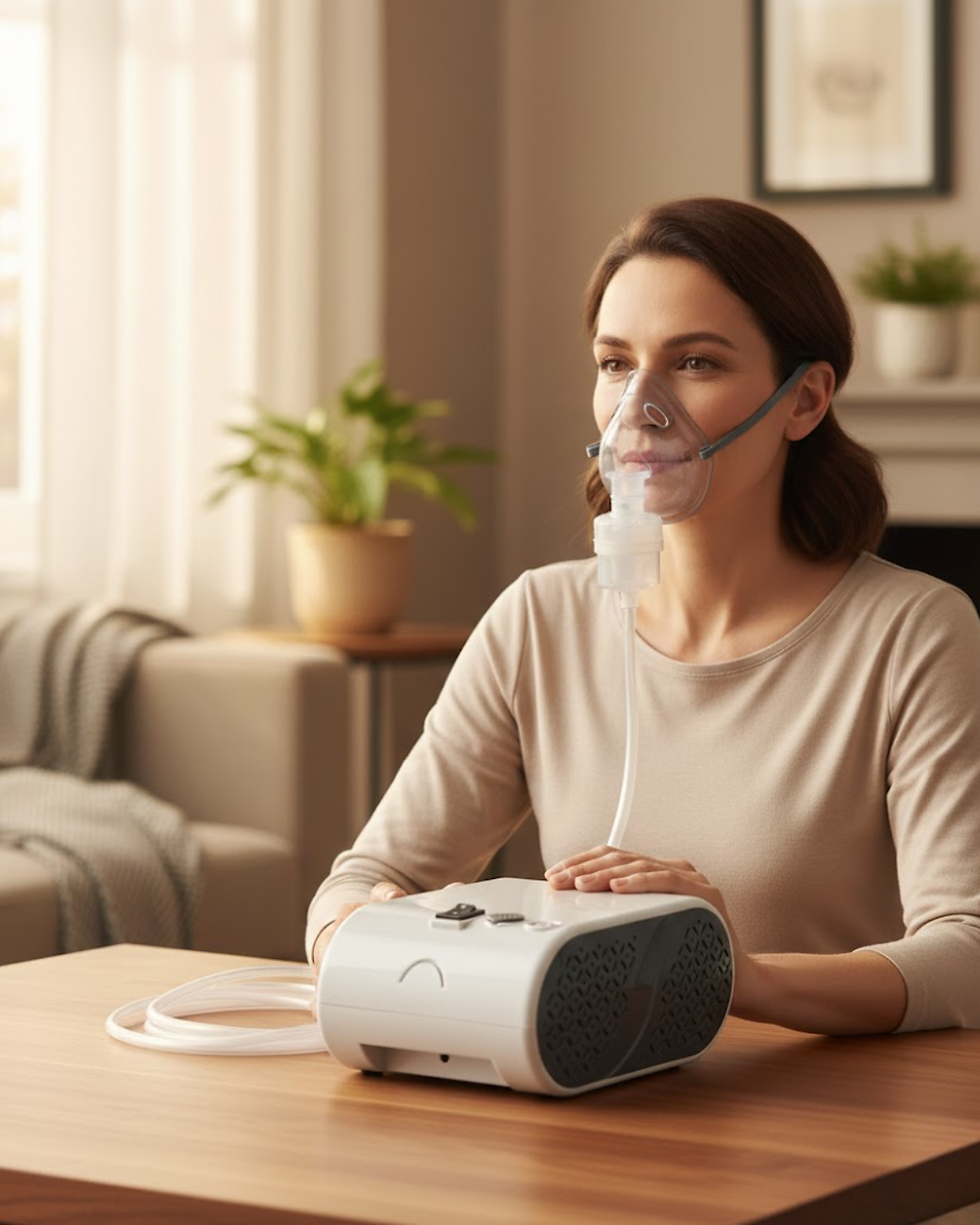 Thumbnail: Nebulizer Machine for Adults & Kids | Lightweight & Compact Nebulizer