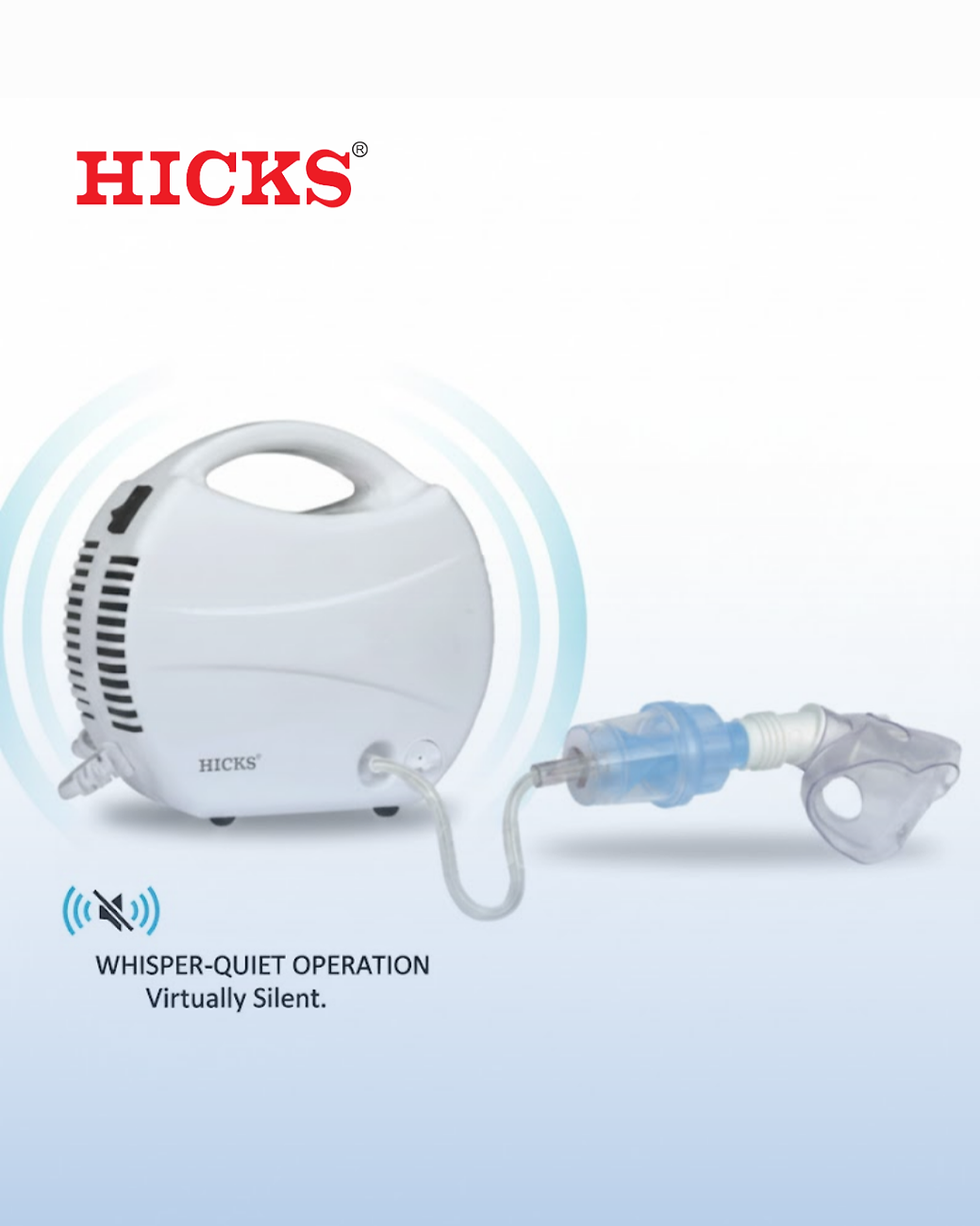 Thumbnail: Hicks NEB-215 Compressor Nebulizer Machine for Kids & Adults