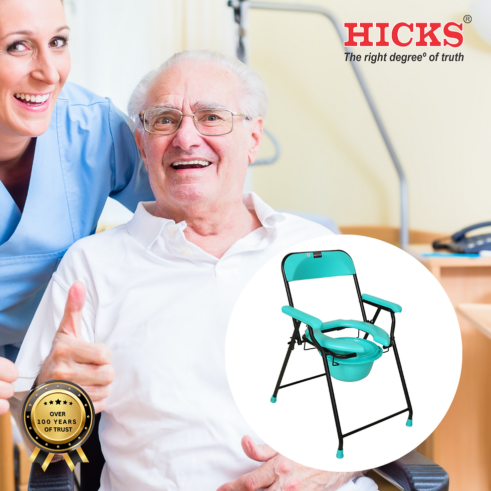 Thumbnail: Hicks Commode Chair: Safe, Comfortable, and Convenient for Daily Needs