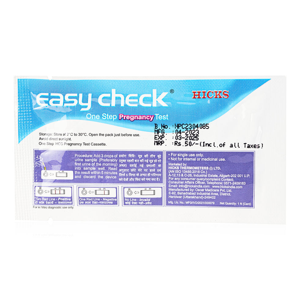 Thumbnail: Hicks PregnancyTesting Kit