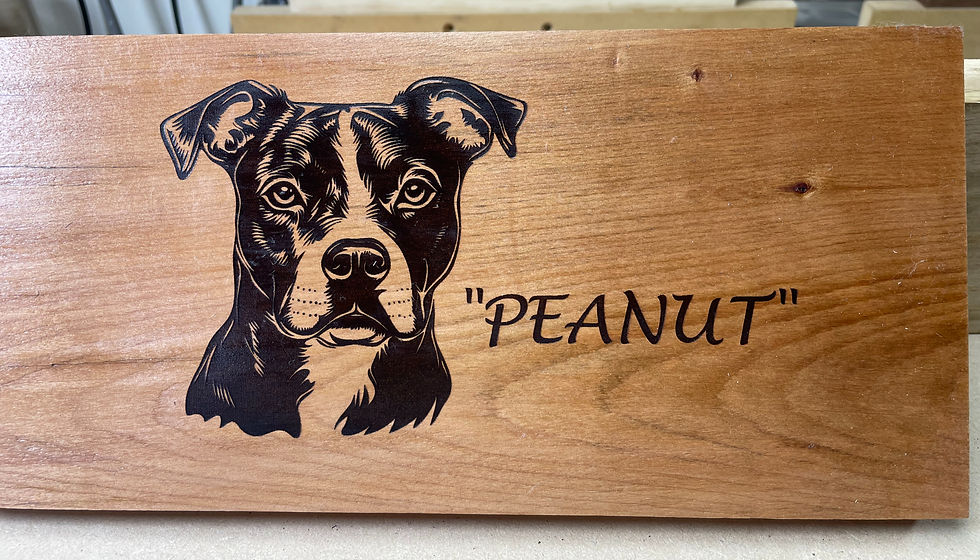 Thumbnail: Laser Engraving Direct to Timber Memorial Urn