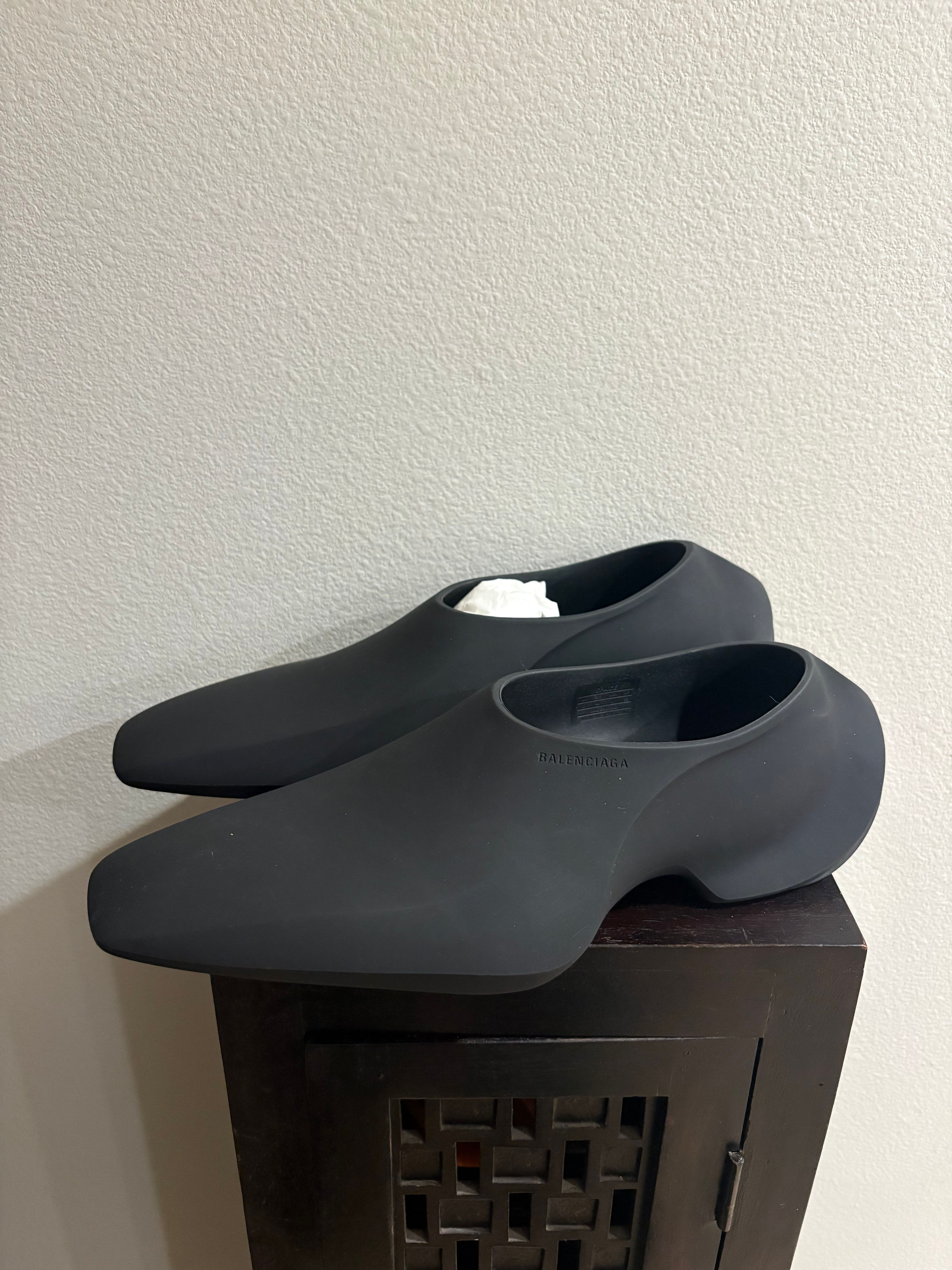 Balenciaga Space Shoes Matte Black Mens Sz 44 /11