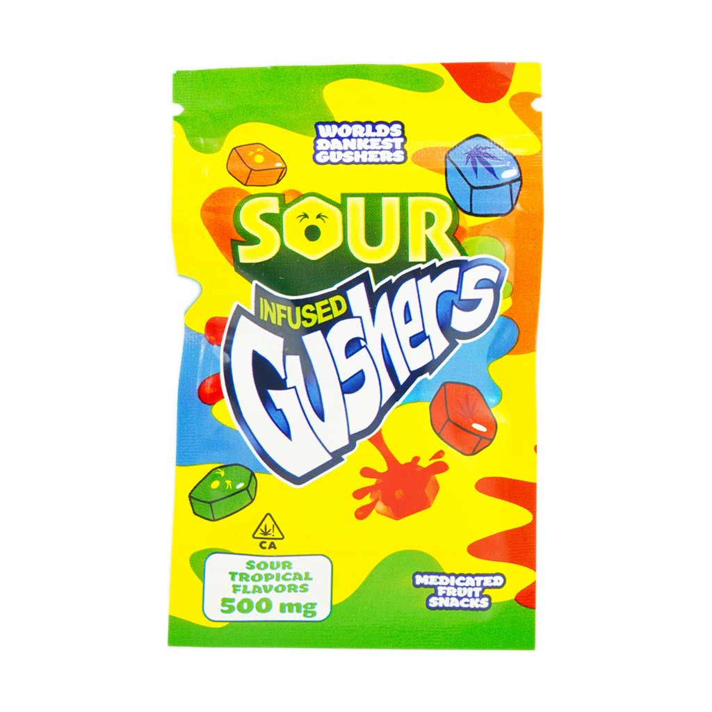 SOUR GUSHERS 500mg