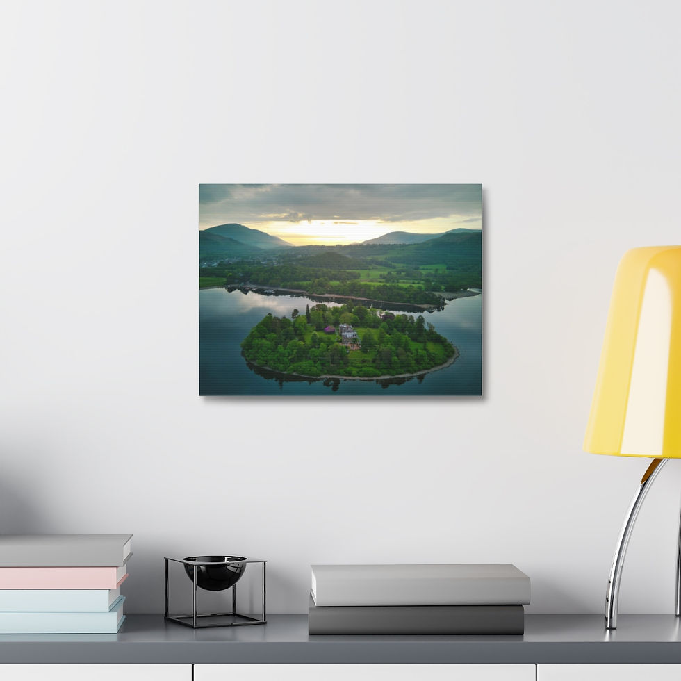 Thumbnail: Lake Distric Satin Canvas, Stretched
