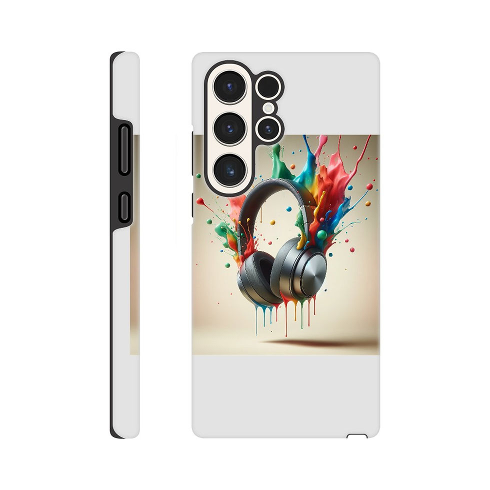Thumbnail: Headphones full of colours V2 - Tough case