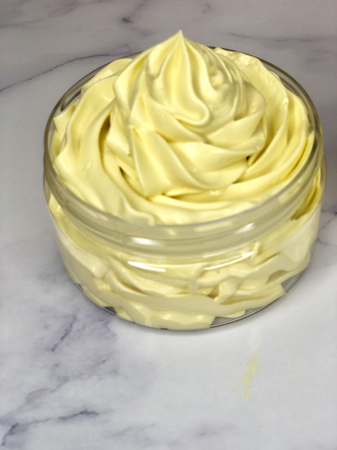 Body cream made with palm kernel oil