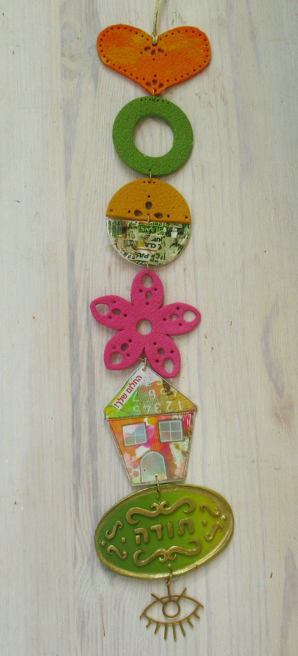 תמונה ממוזערת: תבליטי תודה - מגזרת לעבודה עם חומר פולימרי וקרמיקה