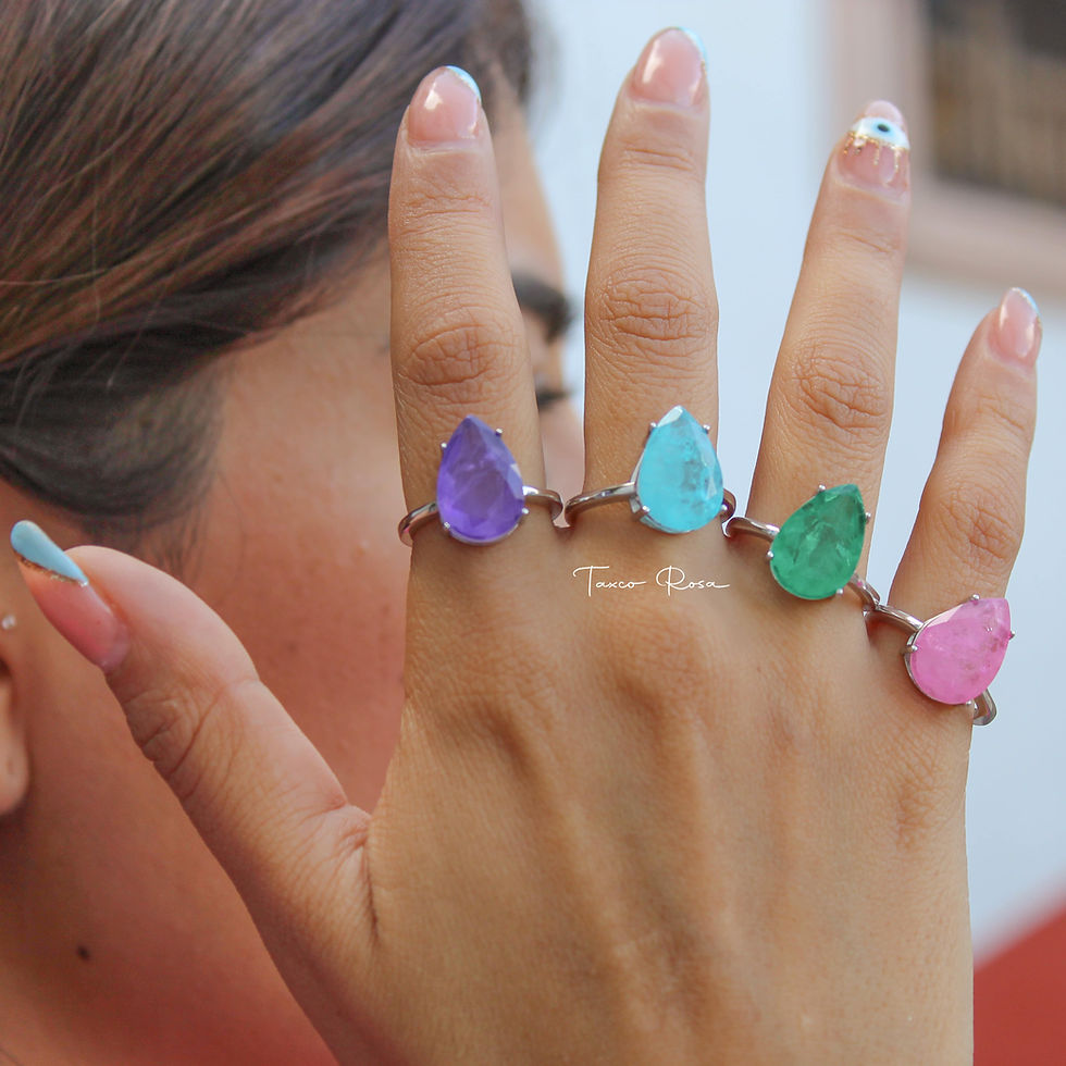 الصورة المصغرة: Anillo turmalina paraiba