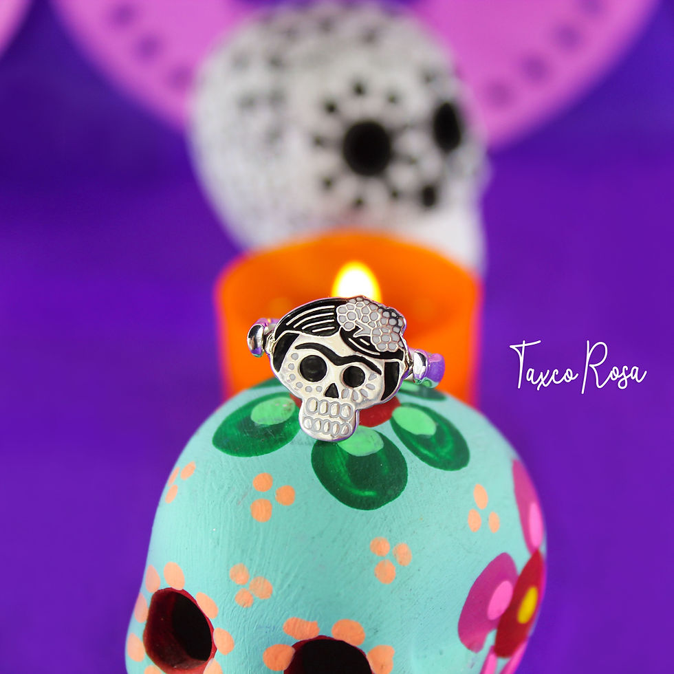 Miniaturbild: Anillo catrina Kahlo