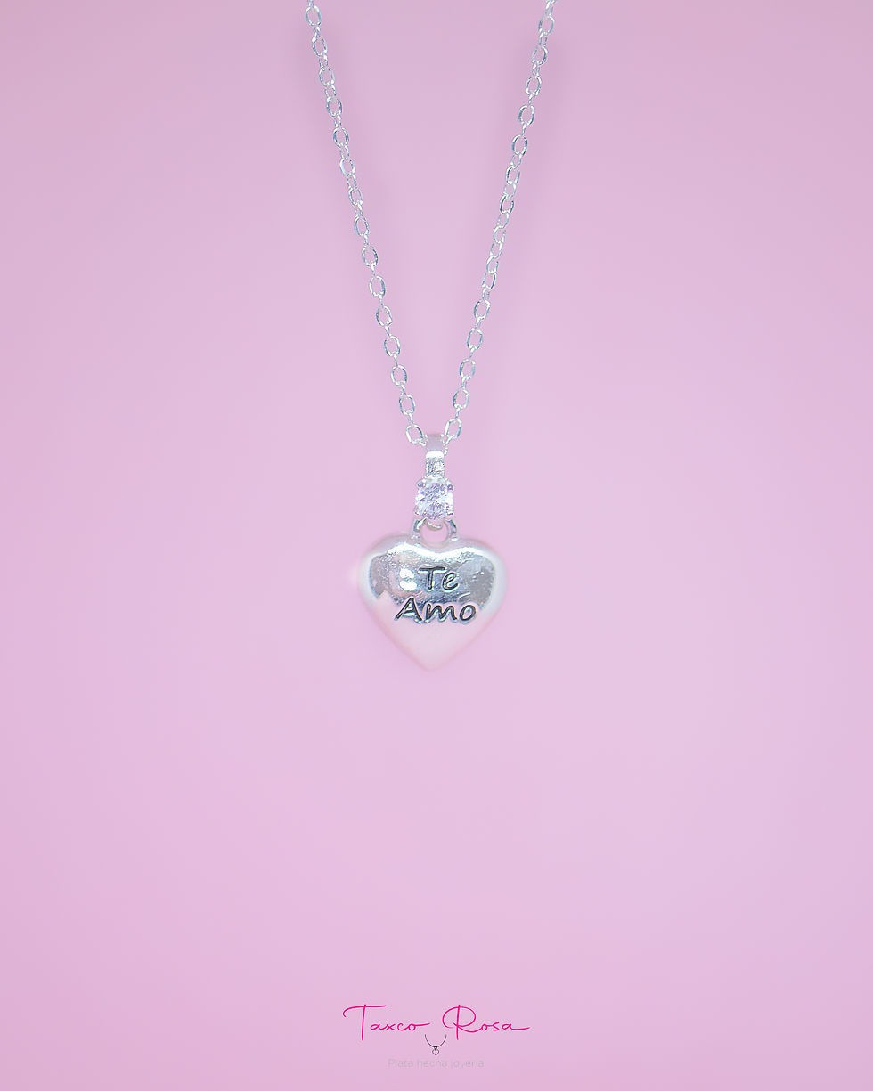 Miniatura: Collar TE AMO