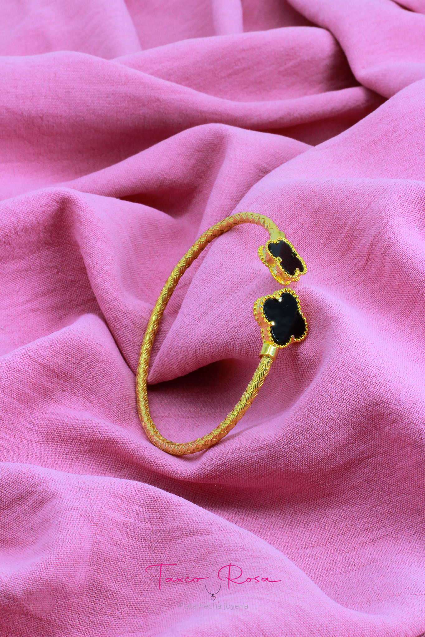 Pulsera Doble Trébol