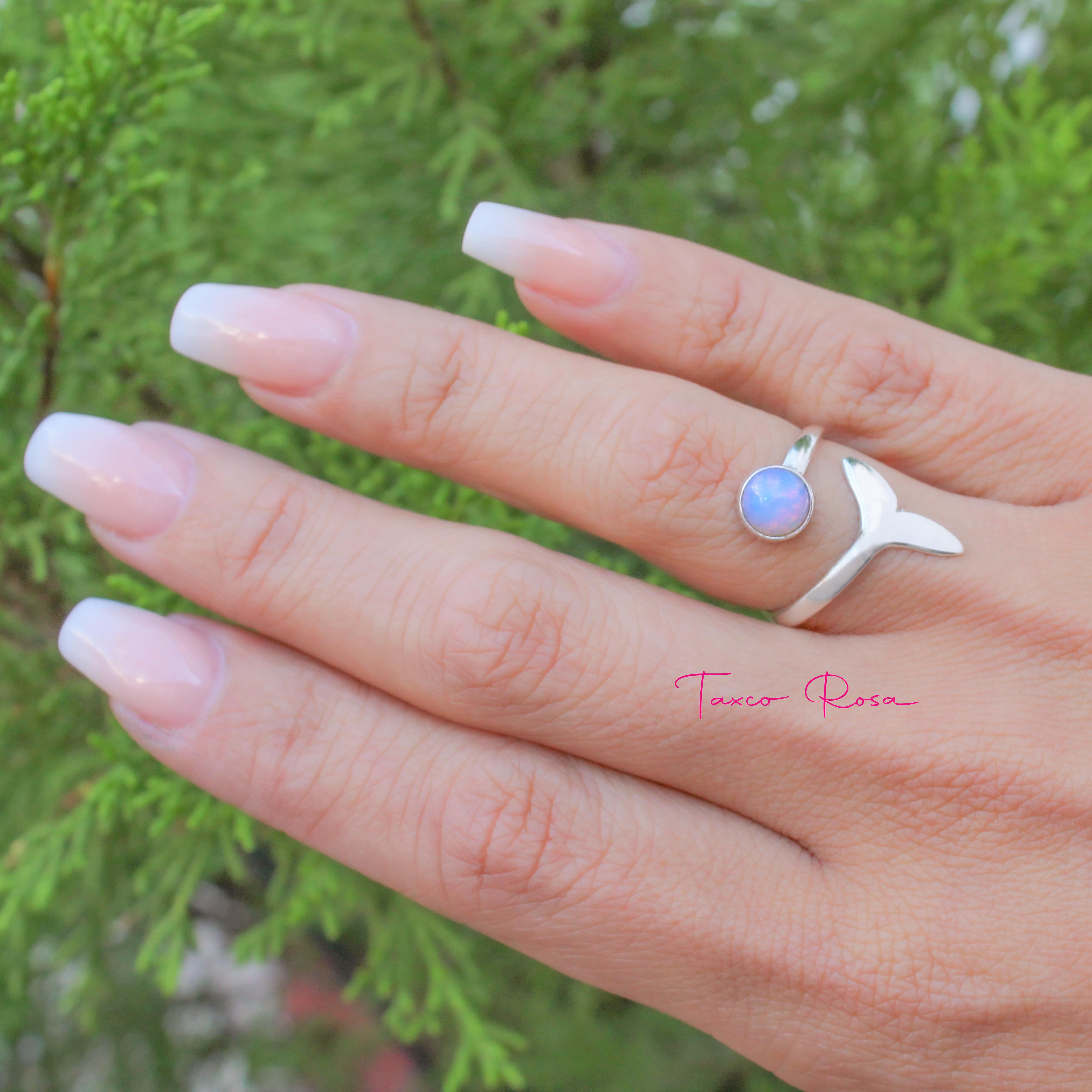 Anillo cola de ballena