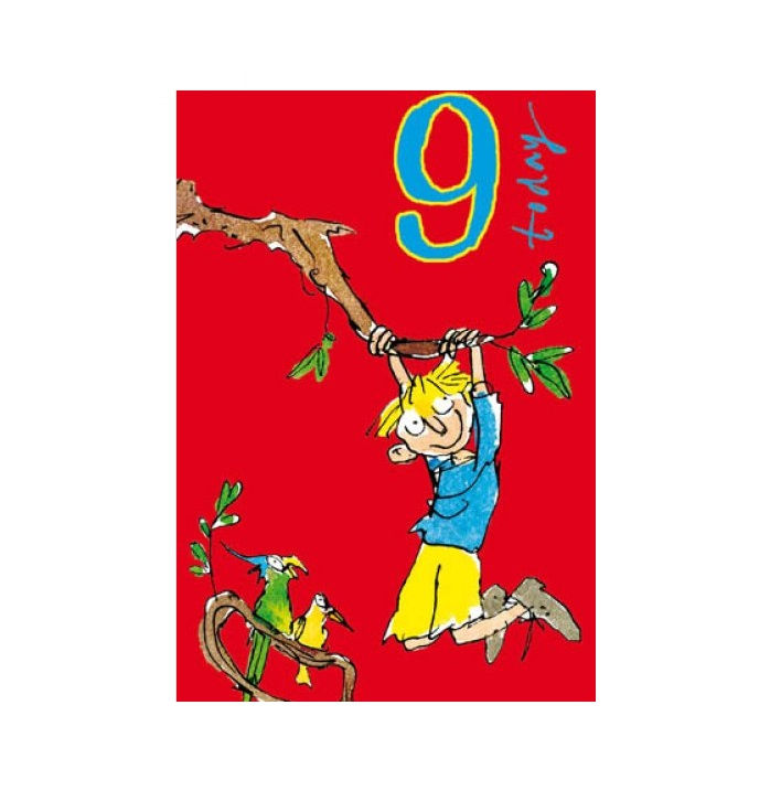 9 Today Birthday Card