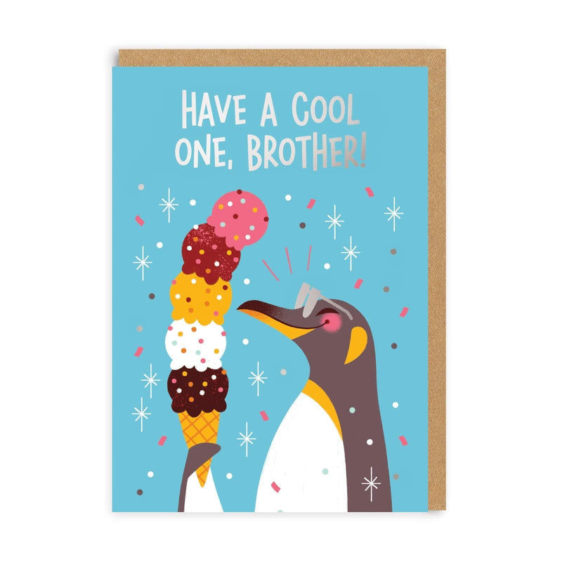 Have a Cool One, Brother Card