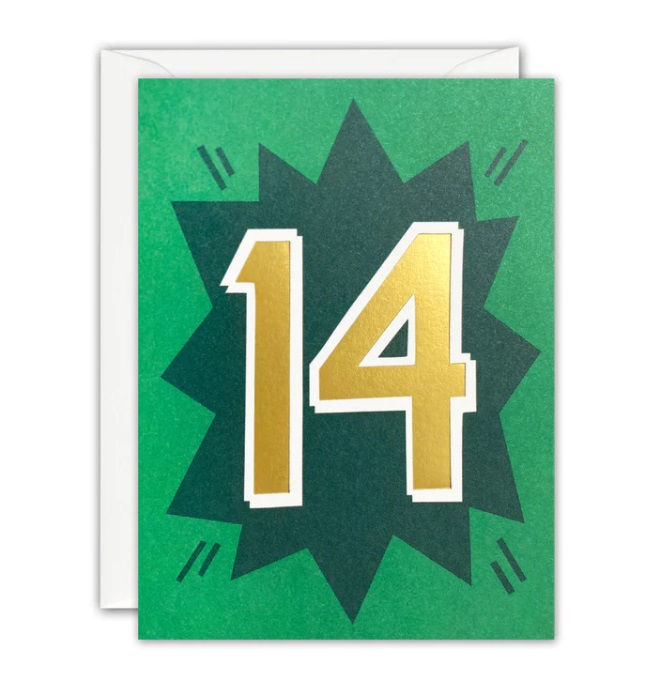Age 14 Mini Card