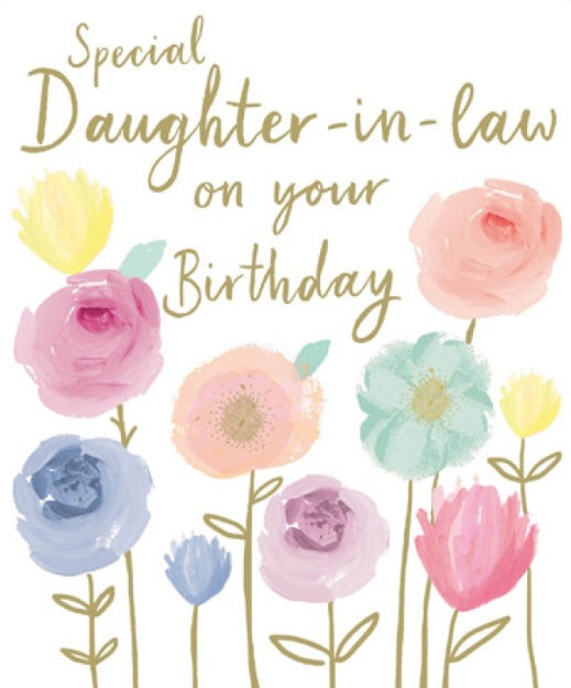 Special Daughter-in-Law Card