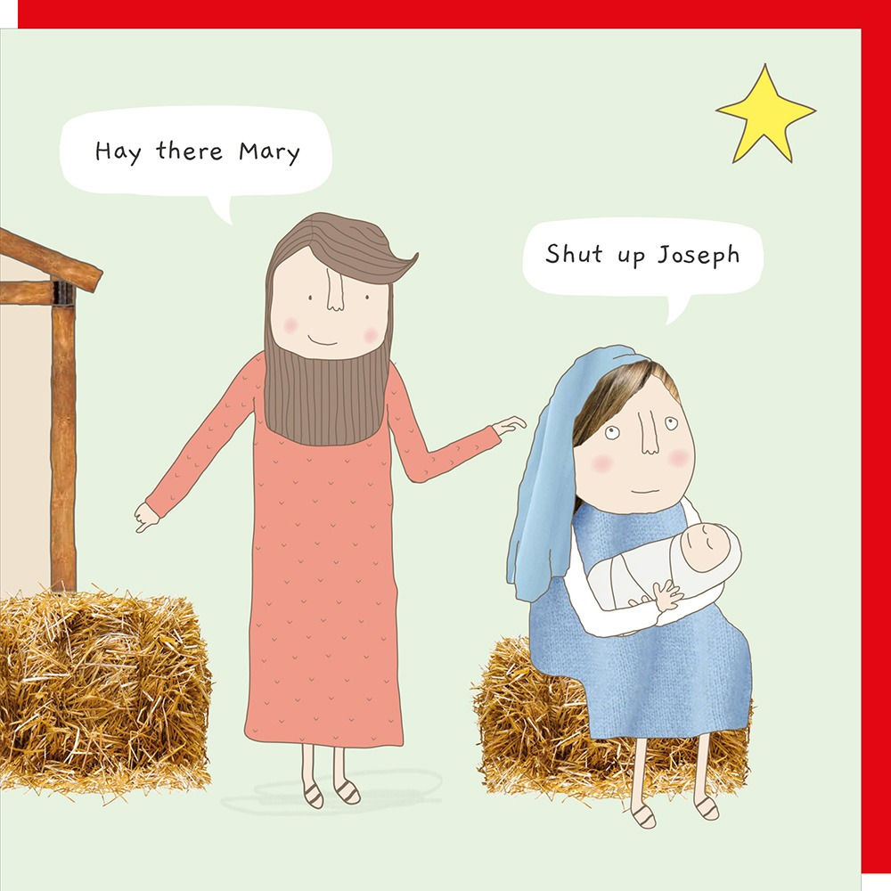 Shut up Joseph Christmas Card