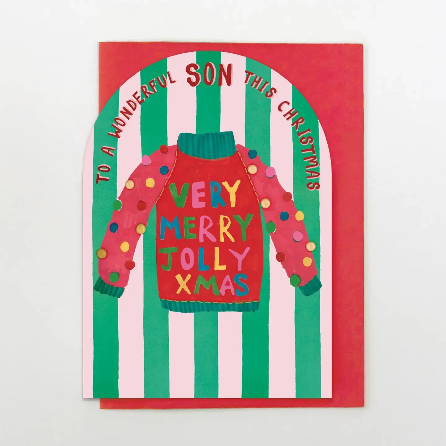 Son Christmas Jumper Card