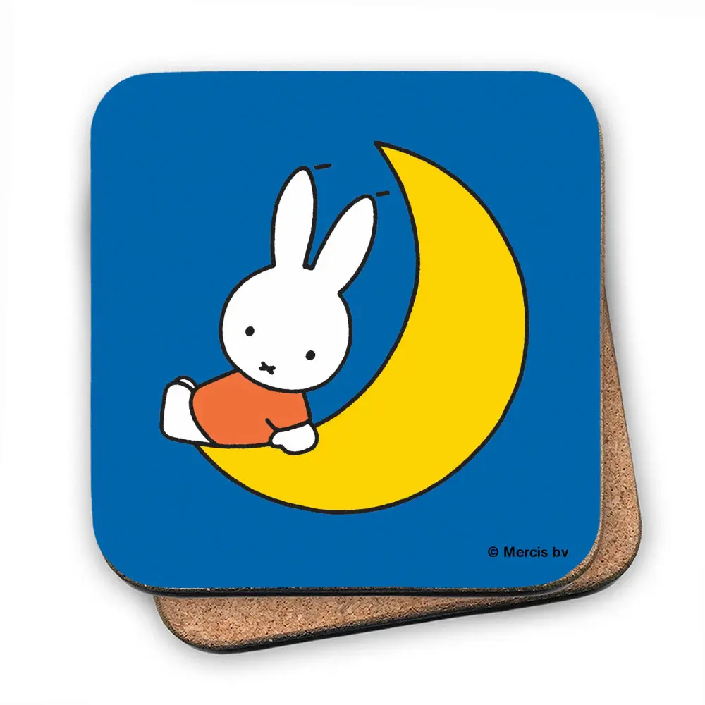 Miffy Sat On Moon Coaster
