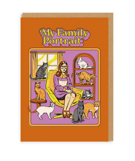 My Family Portrait Card