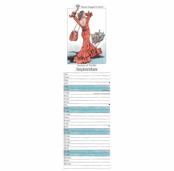 Thumbnail: Famous Phrases 2026 Slim Calendar