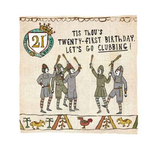 Go Clubbing! 21st Birthday Card