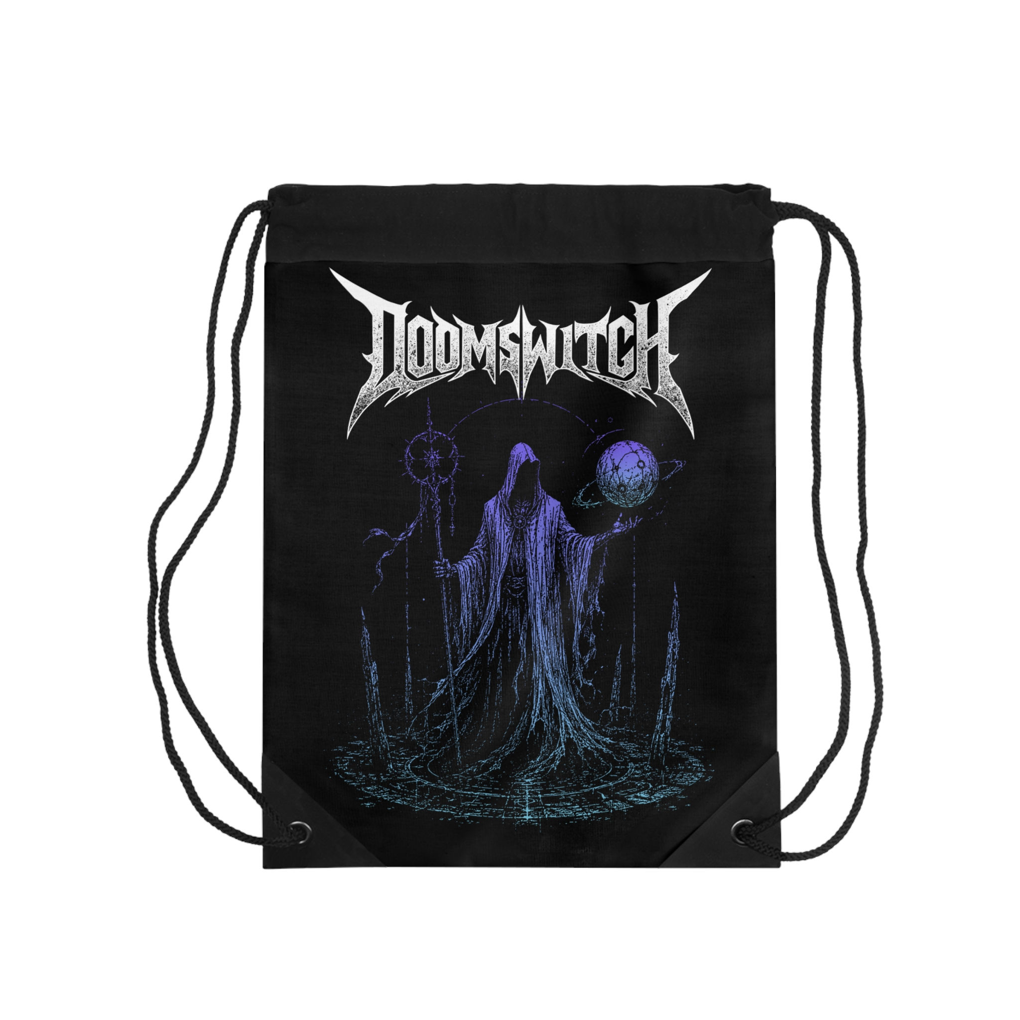 Cloak Person drawstring bag