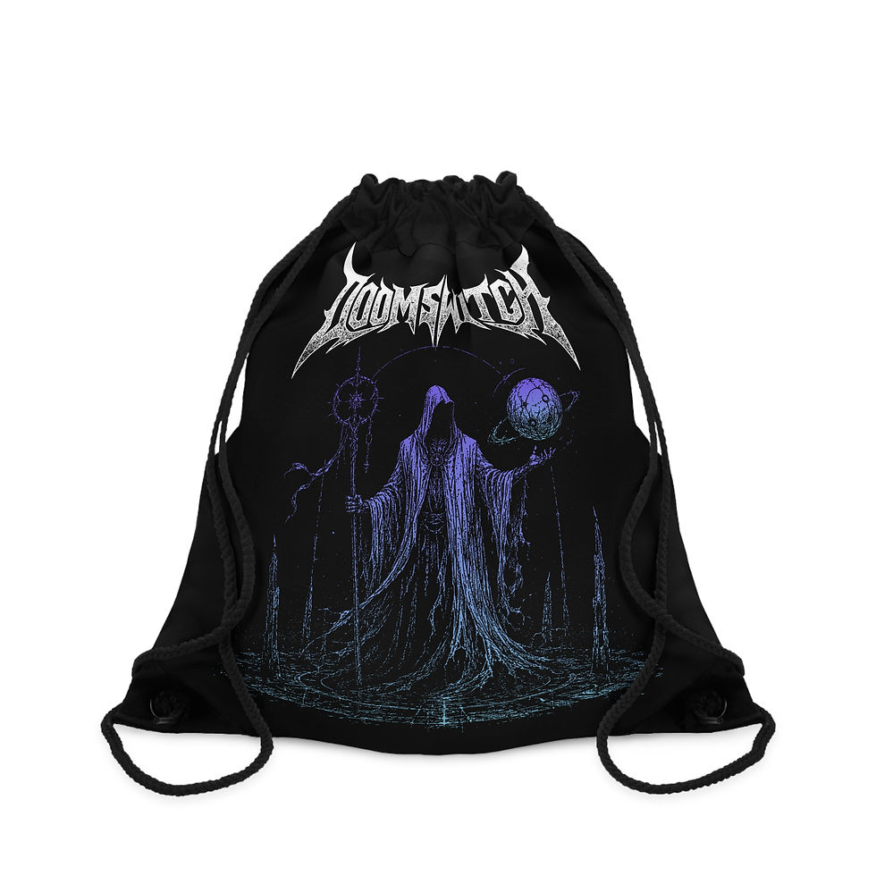 Thumbnail: Cloak Person drawstring bag