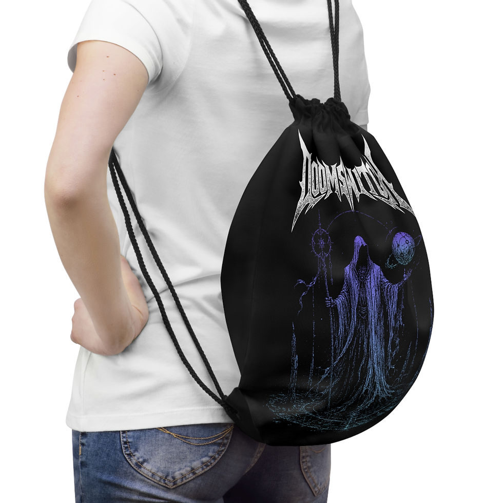 Thumbnail: Cloak Person drawstring bag