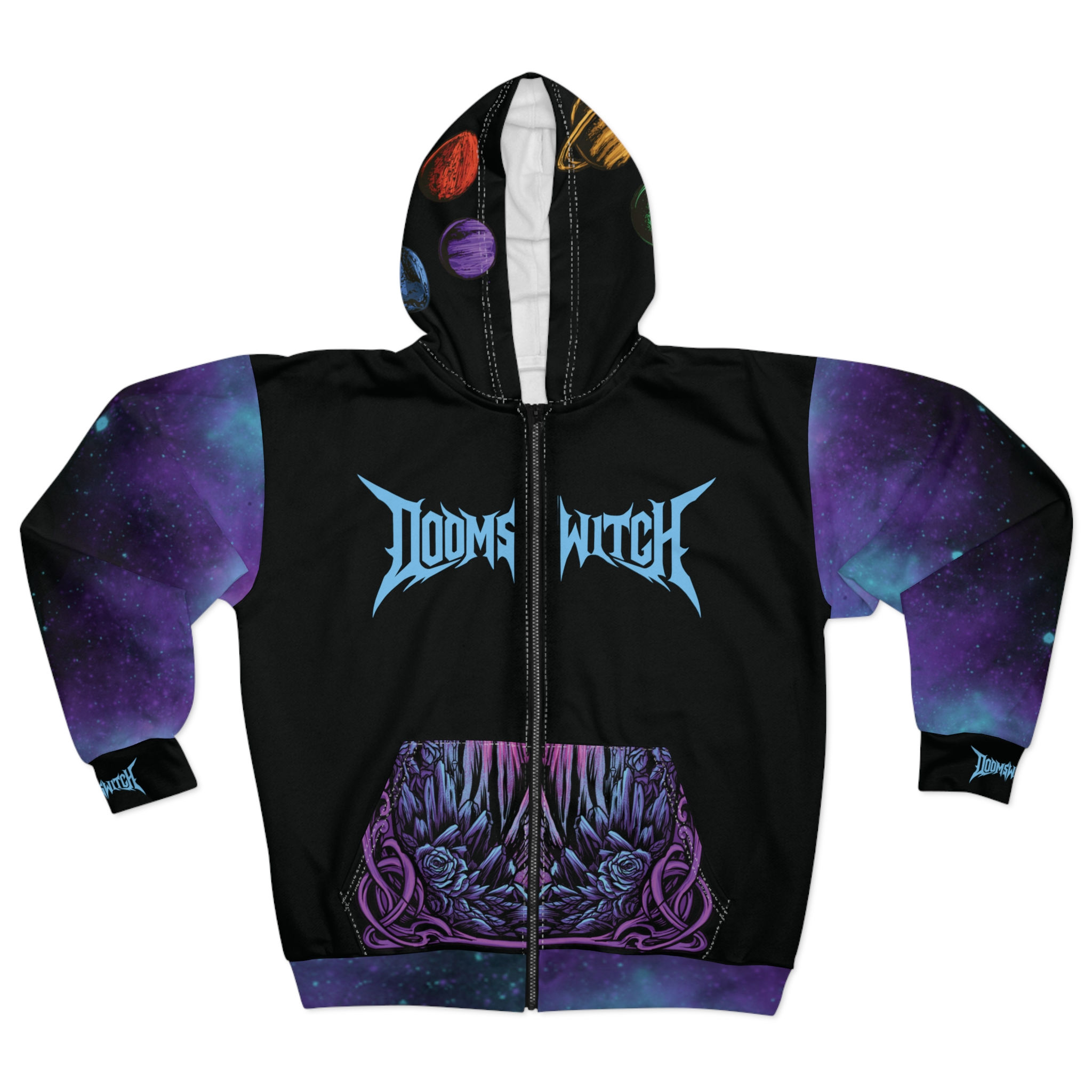 Clairvoyance zip hoodie