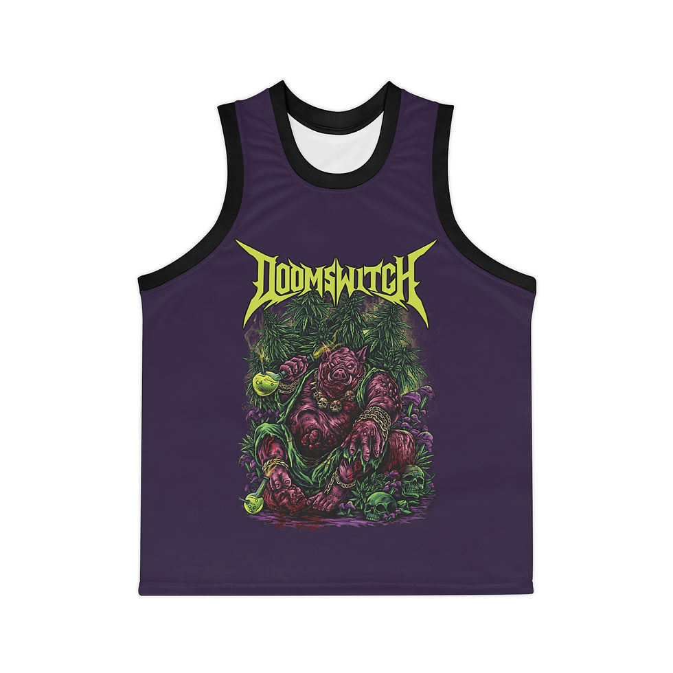 Thumbnail: Anathema - Nuclear 420 basketball jersey