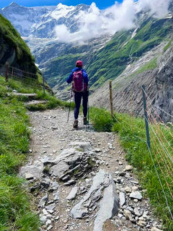 Up to the Glacier