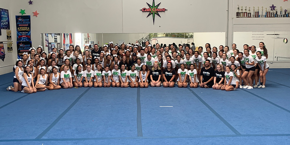 High school cheer camp