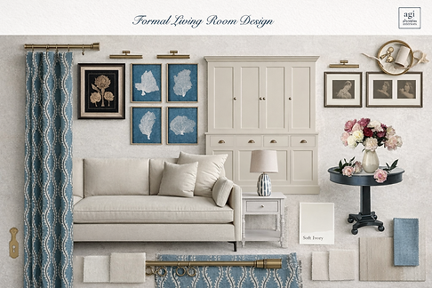 Interior Design | High Hurstwood - Mood Plan