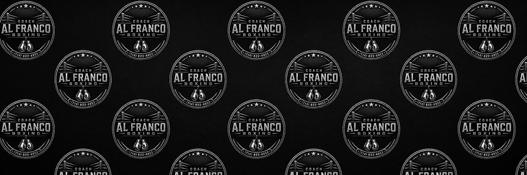 Black coach al franco logo banner