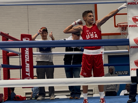 Amateur boxer developed through 1-on-1 boxing coaching with Coach Al Franco