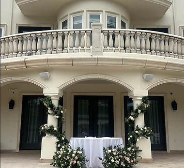 Half Round Table $15.00 per day rental - Half Round 60" Table only, Sweetheart table ocweddingrevolution.com