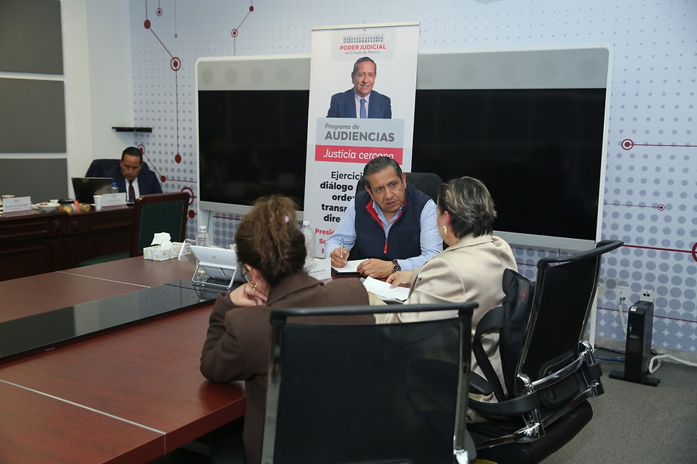 Retoma su agenda programa"Justicia Cercana" del Poder Judicial mexiquenses 