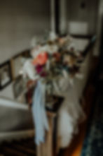 bridal bouquet by sage green events - photo by little blue bird photography. taken in jackson, michigan.