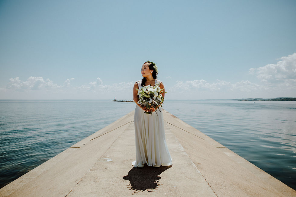 wedding photo by Little Blue Bird Photography | wedding photographer in Marquette, Michigan