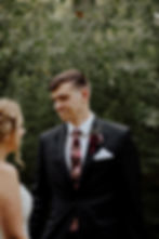 francis park rose garden wedding in lansing