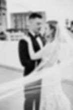 creative wedding photo by detroit wedding photographer little blue bird photography.